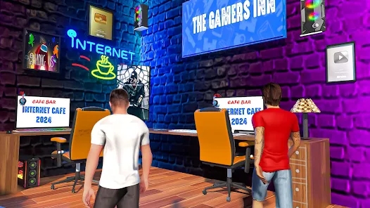 Internet Cafe Shop Simulator Apk Download for Android v1.1 screenshot 3