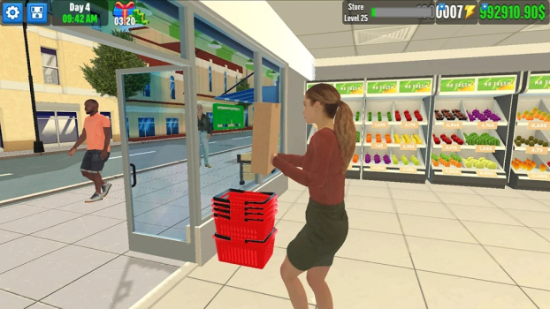 Manager Simulator Supermarket mod apk unlimited money v1.0.0 screenshot 3