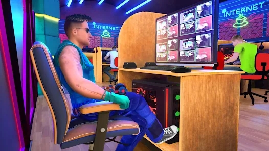 Internet Cafe Shop Simulator Apk Download for Android v1.1 screenshot 4