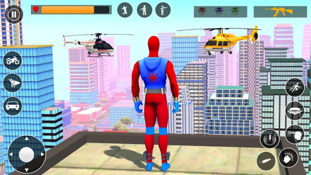 Spider Hero Fighting Rope Hero apk download latest version v0.1 screenshot 1