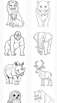 Animal Coloring Book for Kids apk free download v1.1 screenshot 1