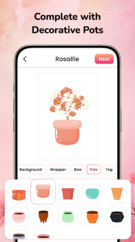 Flower Language DIY Wallpaper app free download v1.0.0 screenshot 1