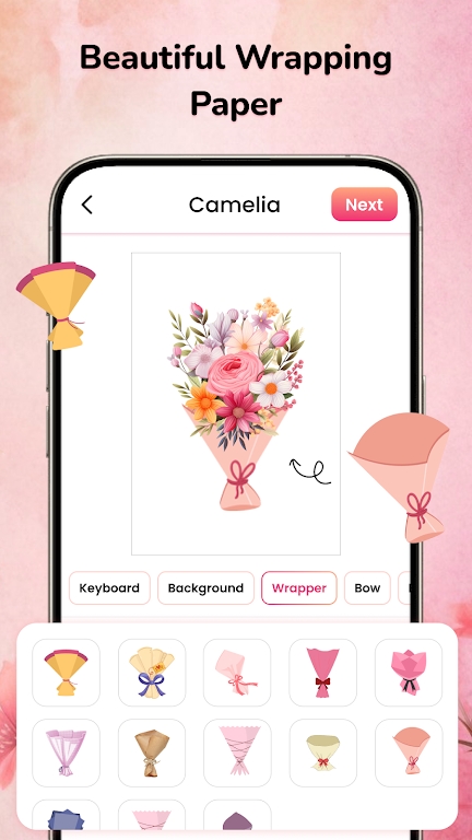 Flower Language DIY Wallpaper app free download