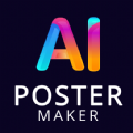 Poster maker AI Graphic design mod apk premium unlocked