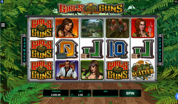 Girls With Guns Jungle Heat slot apk download for android v1.0.0 screenshot 2