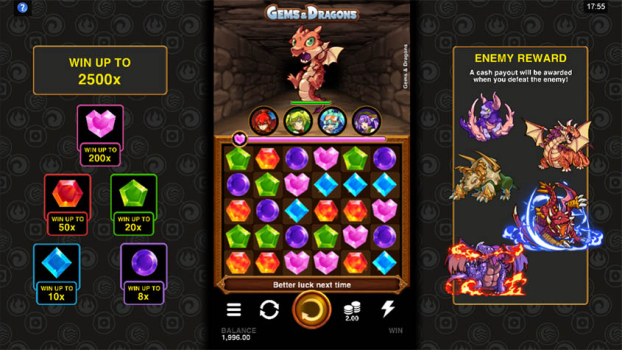 Gems & Dragons slot apk download for android v1.0.0 screenshot 3