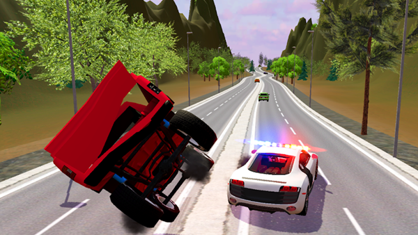 Police Chase Car Destructions mod apk latest version v1.0 screenshot 3