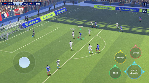 Football League 2024 mod apk 0.1.15 unlimited stamina and diamonds v0.1.15 screenshot 3