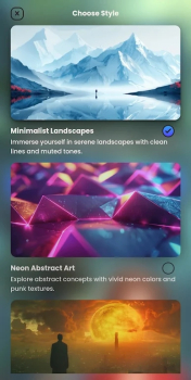 Aesthetic Wallpaper AI Art app download latest version v1.0.0 screenshot 2