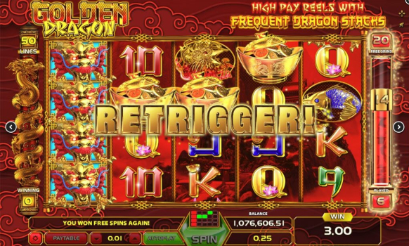 Golden Dragon slot machine free apk download v1.0.0 screenshot 3