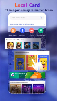 U Launcher lite mod apk premium unlocked v2.2.54 screenshot 4