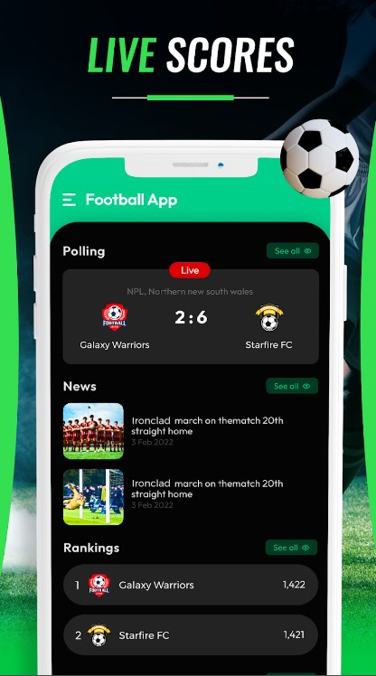 Live football Live Soccer Apk Latest Version