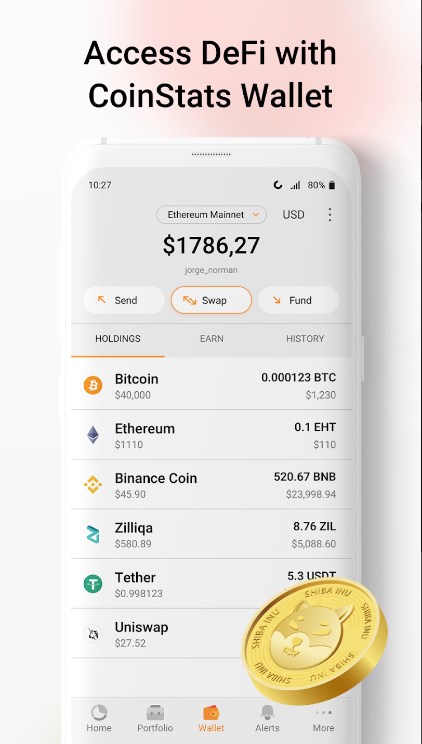 CoinStats Crypto Tracker Apk Latest VersionͼƬ1