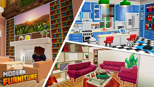 Furniture Mod for Minecraft PE 1.21 download free for android