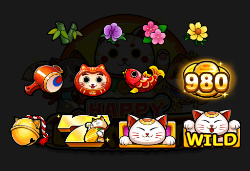 Happy Lucky Cats slot apk download latest version v1.0.0 screenshot 2