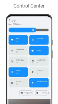 control center android 12 style premium mod apk v6.2 screenshot 1