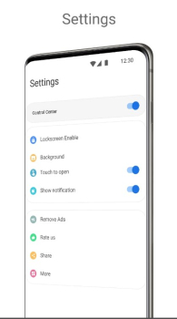 control center android 12 style premium mod apk v6.2 screenshot 3