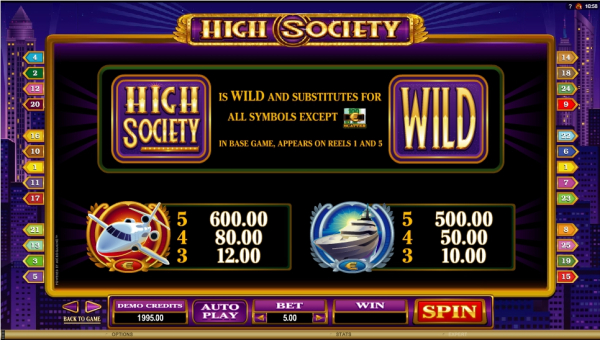 High Society slot apk download for android