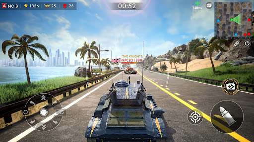 Tank Conflict PVP Blitz MMO mod apk unlimited money and gold v0.1.82 screenshot 1