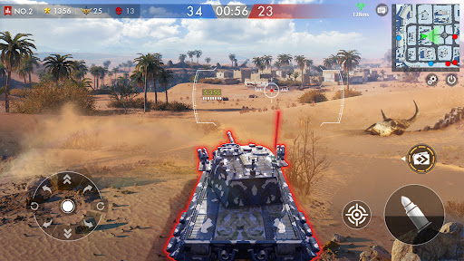 Tank Conflict PVP Blitz MMO mod apk unlimited money and gold v0.1.82 screenshot 3