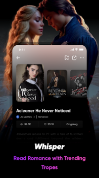 Whisper Novels Romance Story apk latest version download v1.0.4 screenshot 2