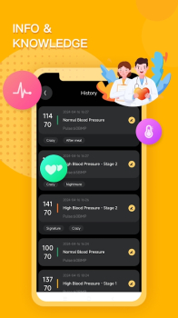 Blood Pressure Manage app download for android v1.1.0 screenshot 2