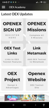 CORE and OEX Mining Airdrop app download latest version v1.0.2 screenshot 1