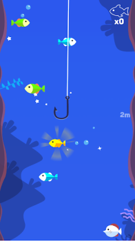 Tiny Fishing Mod Apk Unlimited Money v1.4 screenshot 1