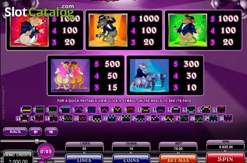 The Rat Pack Slot Demo Free Full Game v1.0 screenshot 1