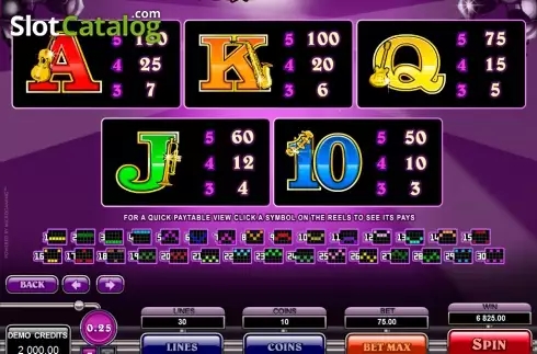 The Rat Pack Slot Demo Free Full Game v1.0 screenshot 2