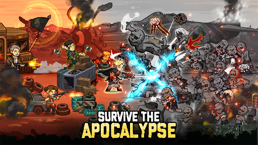 Zombie Warfare The Death Path mod apk unlimited money v1.0.21 screenshot 4