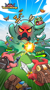 Bacon＇s Revenge Mod Apk Unlimited Money and Gems v1.0.0 screenshot 3