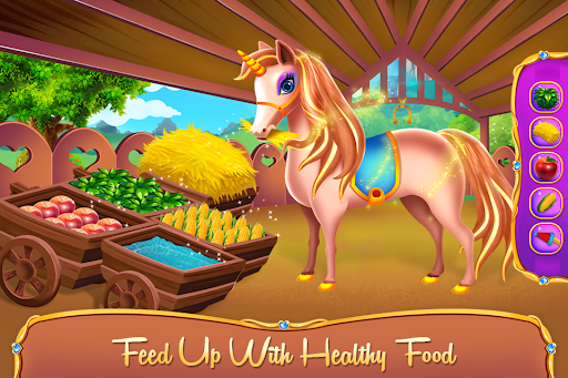 Unicorn Pony Horse Care Game apk download latest version v1.1.5 screenshot 1