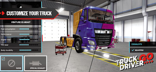 Truck Driver GO mod apk unlimited everything no ads v0.32 screenshot 2