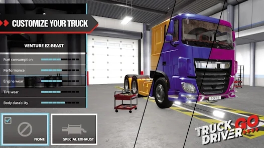 Truck Driver GO Mod Apk Unlimited Money