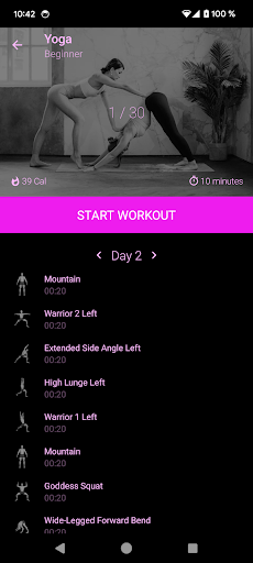 Yoga in 30 days app download for android