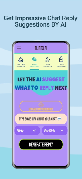 FlirtX AI app download for android