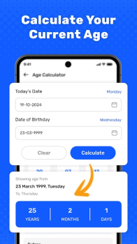 Age Calculator Date of Birth app download latest version v1.0.3 screenshot 1