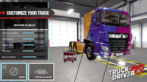 Truck Driver GO mod apk vip unlocked max level v0.29 screenshot 3