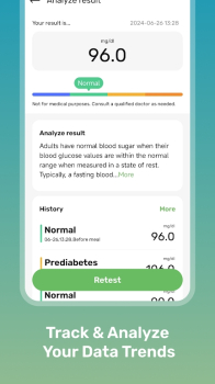 Health Sense Blood Sugar Hub app download for android v1.0.0 screenshot 3