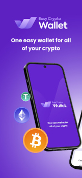 Easy Crypto BTC & ETH Wallet app free download latest version v1.5.1 screenshot 1