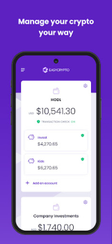 Easy Crypto BTC & ETH Wallet app free download latest version v1.5.1 screenshot 2