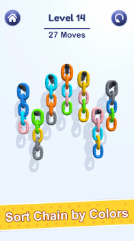 Chain Sort Magic Color Links apk download latest version v0.1 screenshot 1