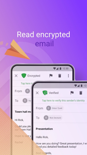 Planck Secure Email app free download for android