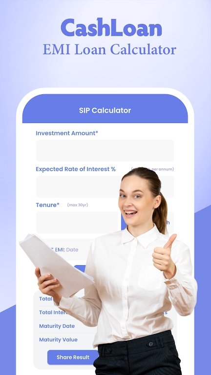 CashLoan Emi Loan Calculator app download latest versionͼƬ1