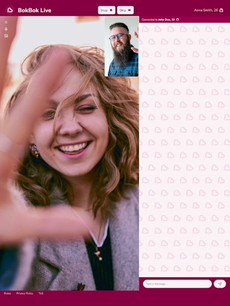 BokBok Live Random Video Chat app download for android