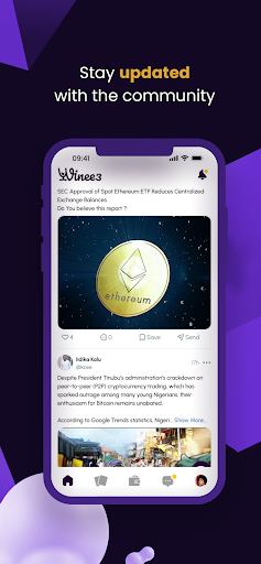 Winee3 Social Crypto & Earn app download latest versionͼƬ1