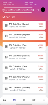 TRX 42 Miner App Download Latest Version v1.0.16 screenshot 1