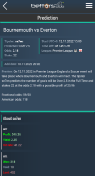 Bettors Club Betting Tips App Download 2024 v3.8.7 screenshot 4