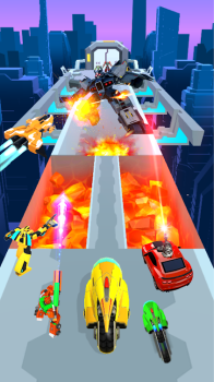 Robot Run Transforming Race apk download for Android v0.0.1 screenshot 2